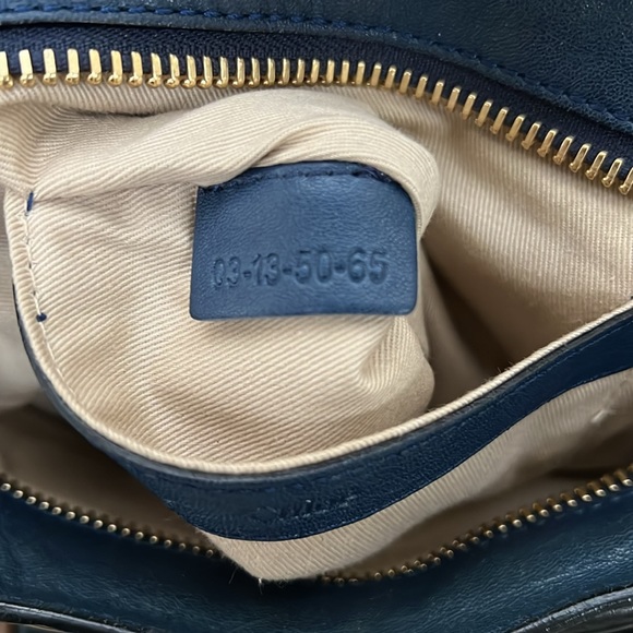 CHLOE Two Way Hand/Crossbody bag in Blue - the only every day bag you will need - Picture 14 of 17